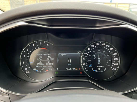 Ford Mondeo cena 97900 przebieg: 48725, rok produkcji 2020 z Wasilków małe 781
